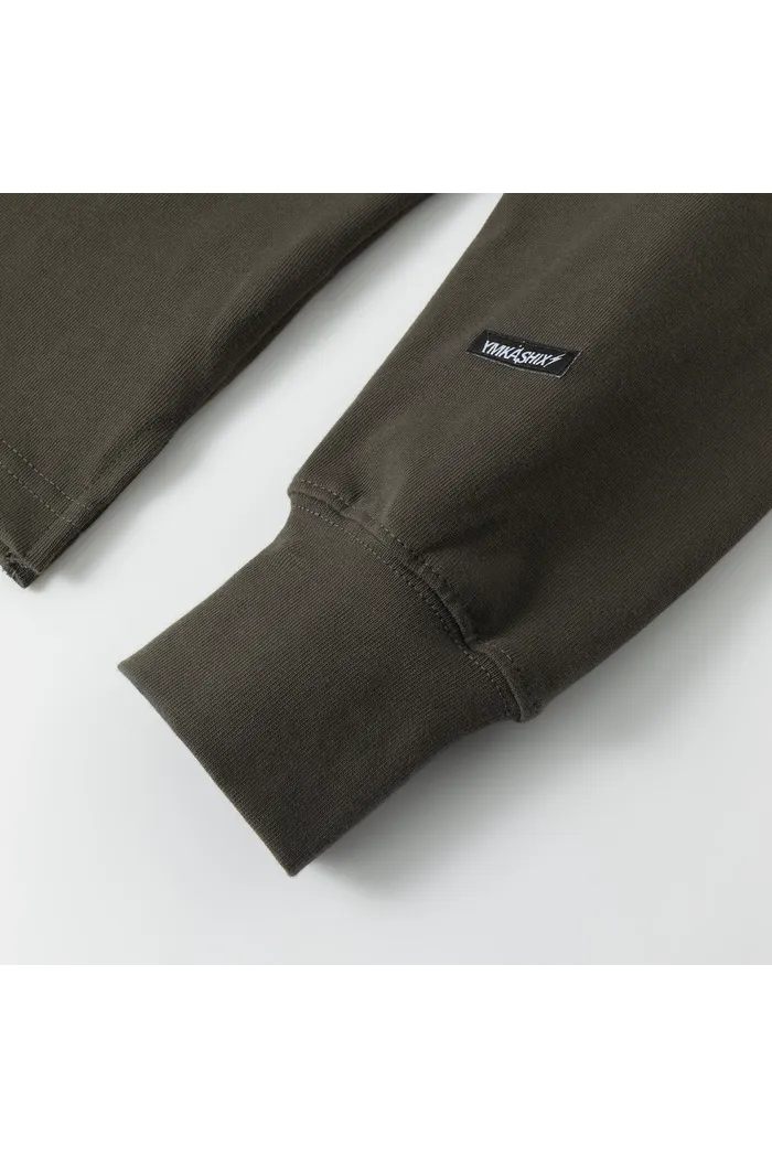 Лонгслив YMKASHIX Rugby коричневый/песок