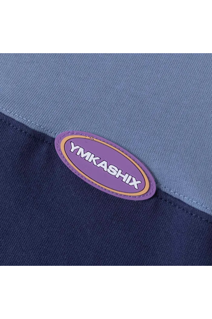 Лонгслив YMKASHIX Rugby пыльно-синий/синий