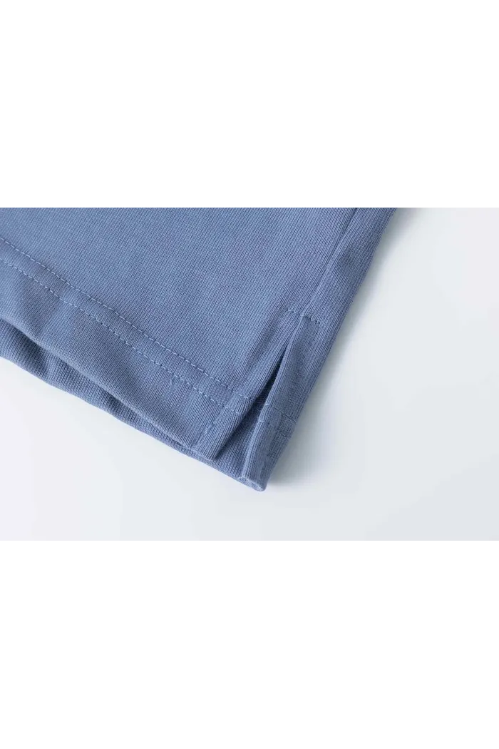 Лонгслив YMKASHIX Rugby пыльно-синий/синий