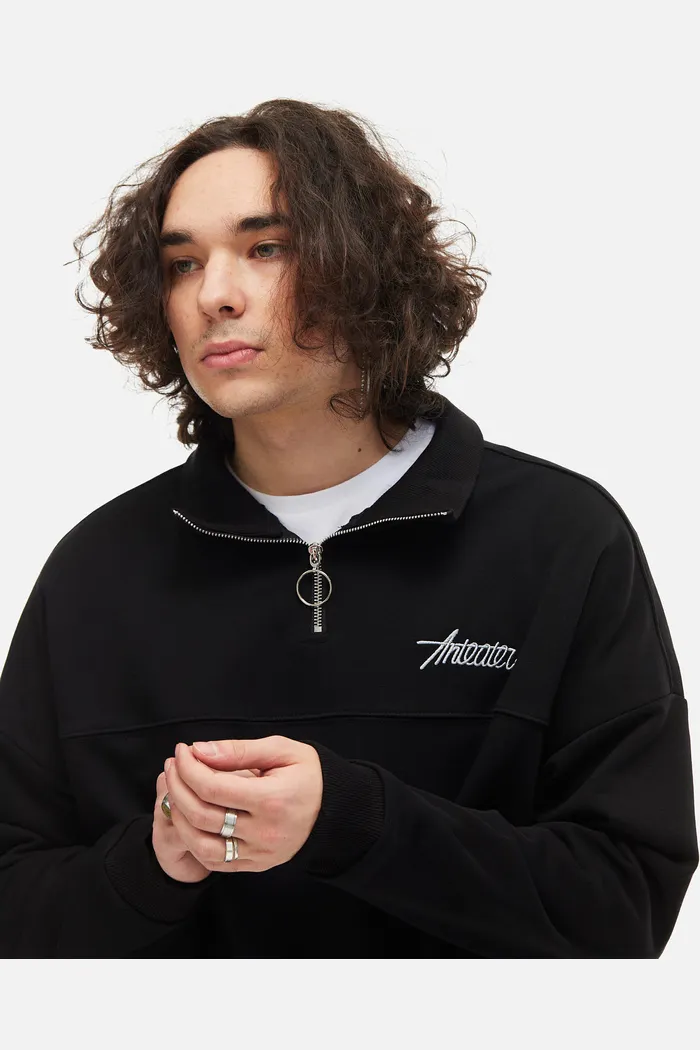 Толстовка ANTEATER Zip Black черная