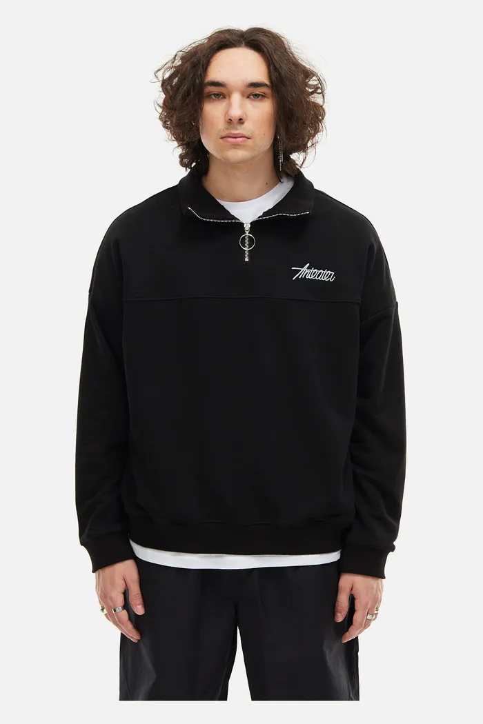 Толстовка ANTEATER Zip Black черная