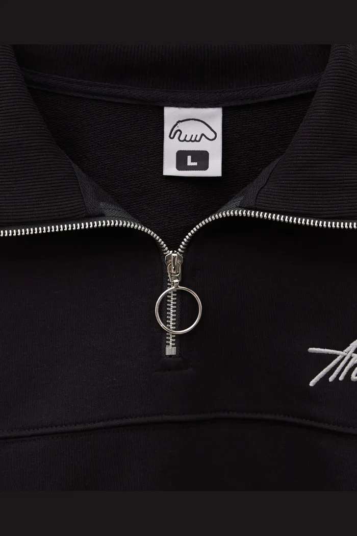 Толстовка ANTEATER Zip Black черная