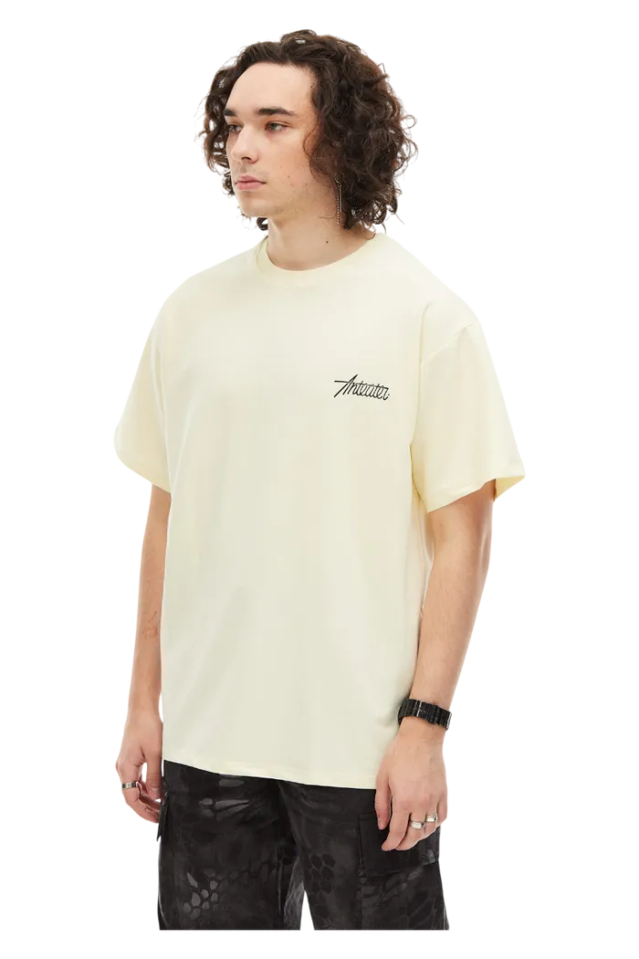 Футболка ANTEATER Phat-515 бледно-желтая