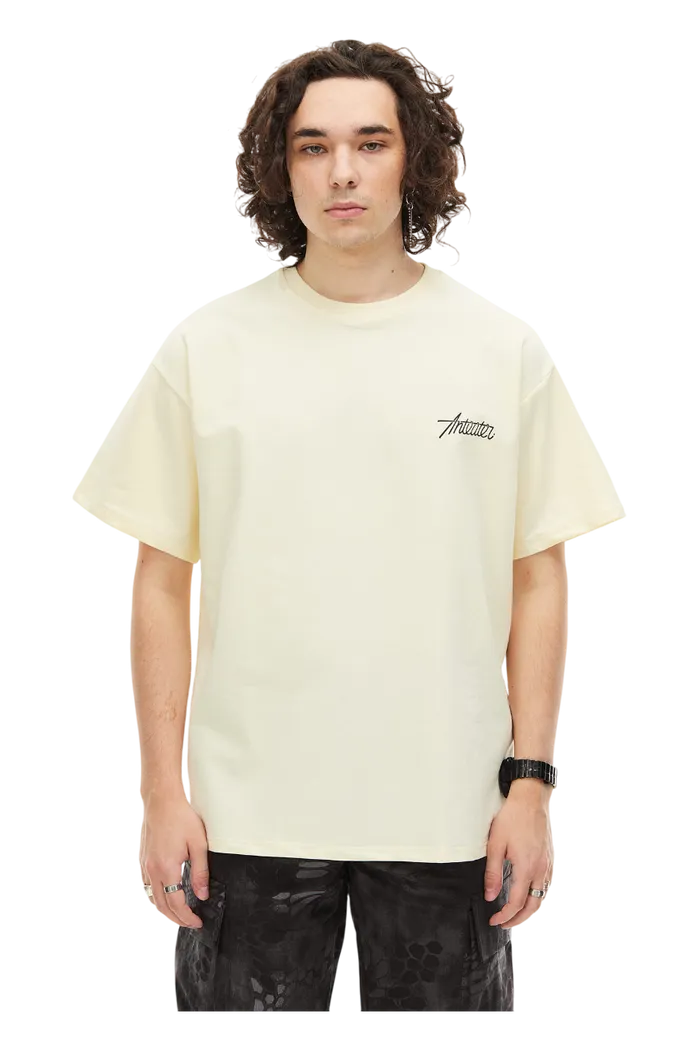 Футболка ANTEATER Phat-515 бледно-желтая