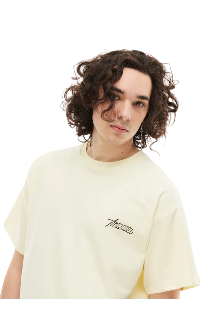 Футболка ANTEATER Phat-515 бледно-желтая