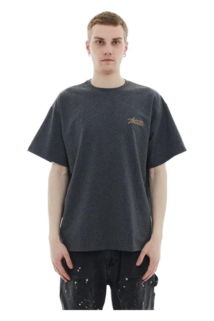 Футболка ANTEATER Phat-356 серый меланж