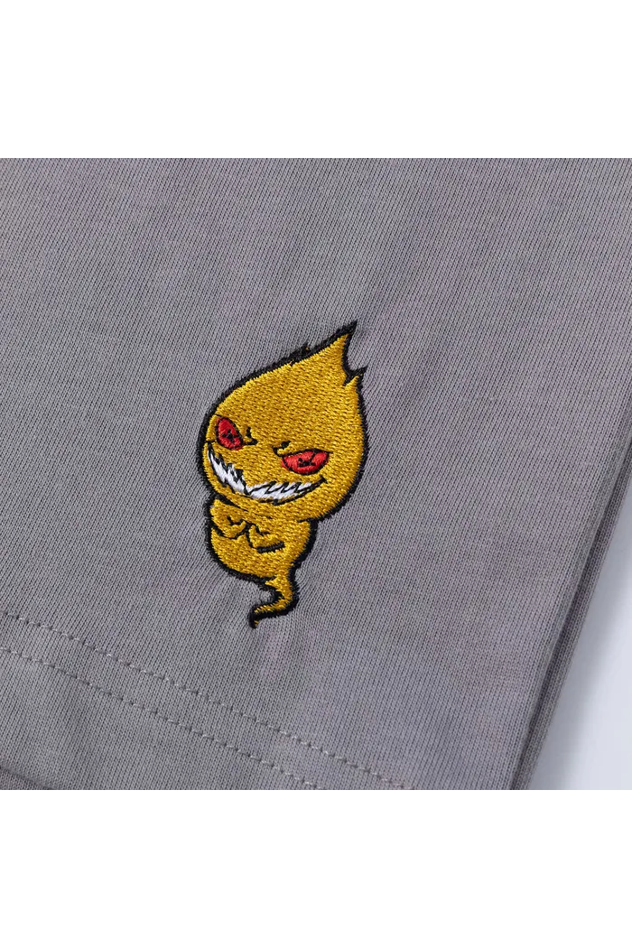 Футболка YMKASHIX Ghost серая унисекс