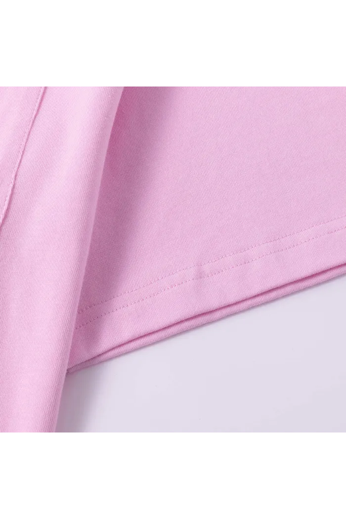 Футболка YMKASHIX Logo Face розовый