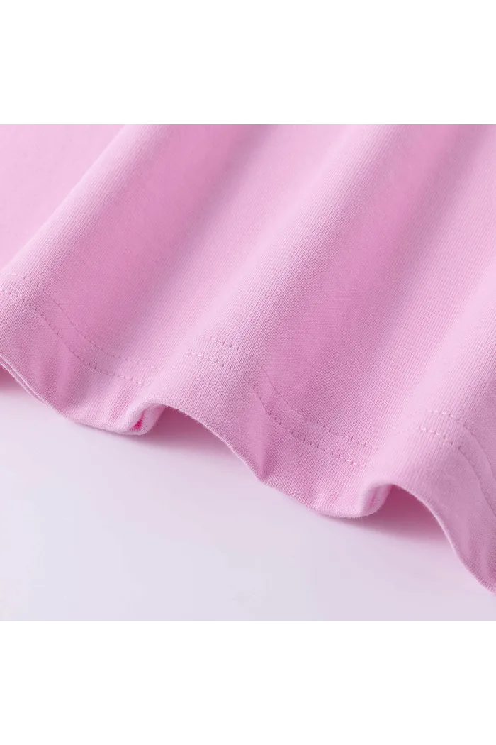 Футболка YMKASHIX Logo Face розовый