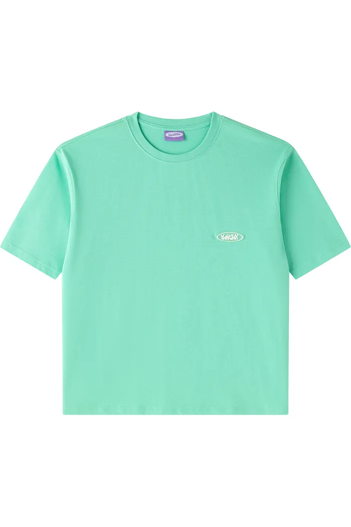 Футболка YMKASHIX COVER бирюзовая унисекс