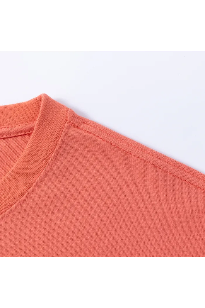 Футболка YMKASHIX Ghost кораллово-оранжевая унисекс