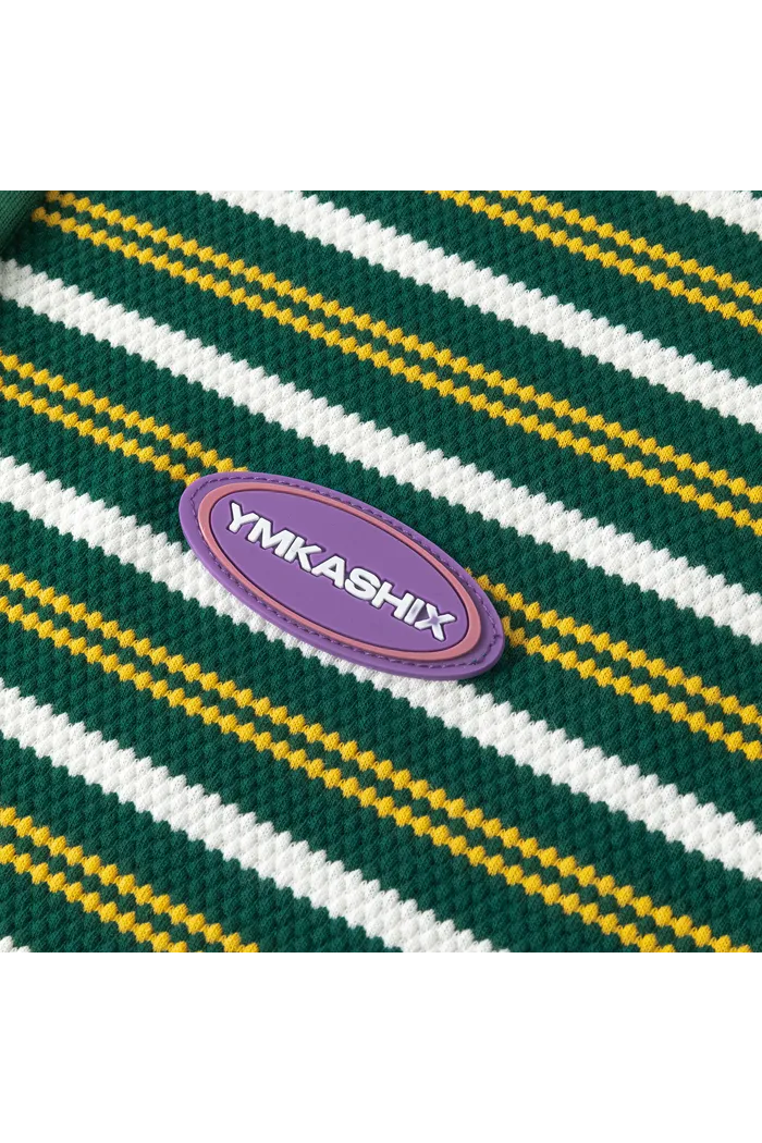 Футболка-поло YMKASHIX Nineties зеленый