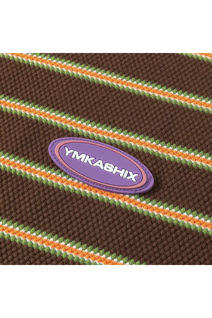 Футболка-поло YMKASHIX Nineties коричневый