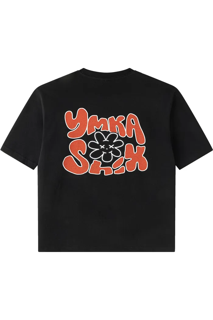 Футболка YMKASHIX COVER черная унисекс