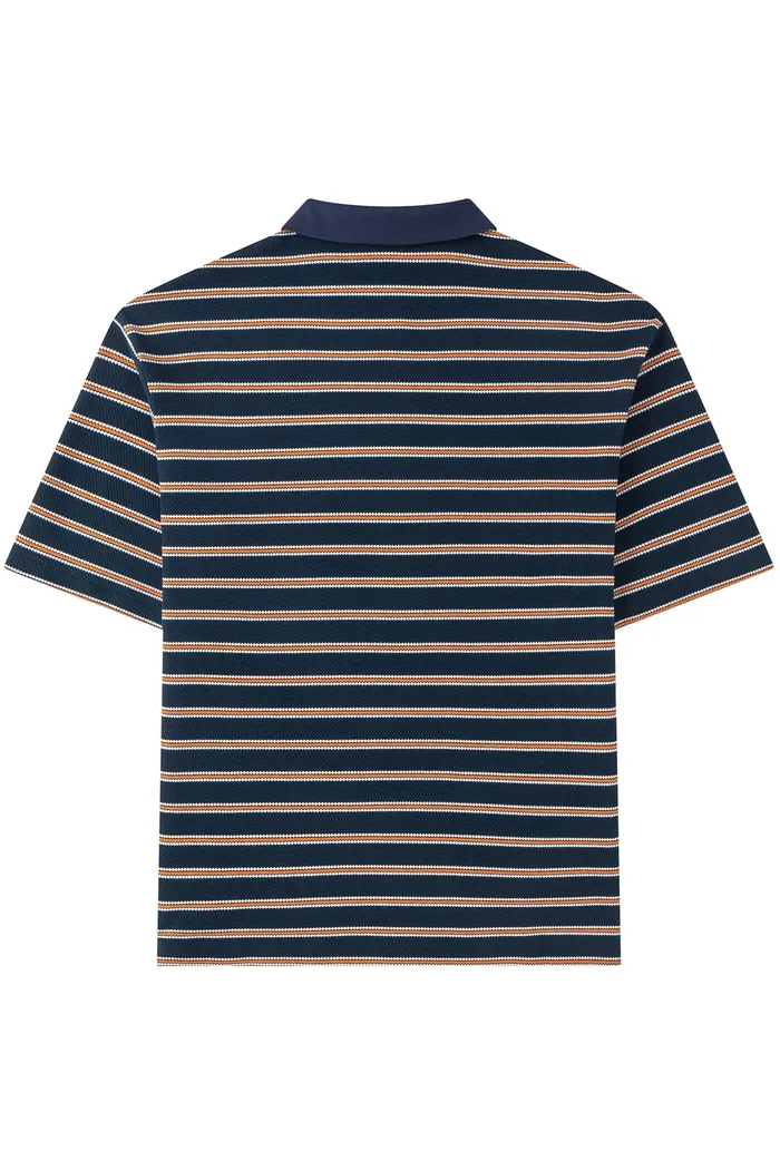 Футболка-поло YMKASHIX Nineties темно-синий