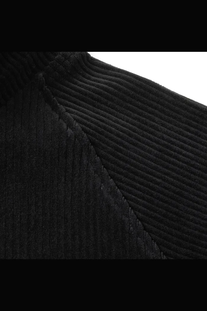 Свитшот велюровый YMKASHIX Puff черный