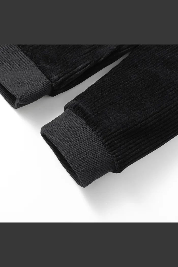 Свитшот велюровый YMKASHIX Puff черный