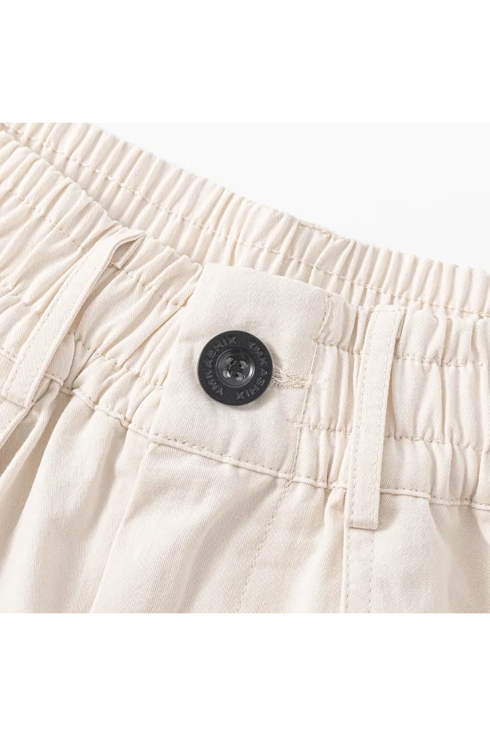 Брюки YMKASHIX Puff Office бежевые унисекс