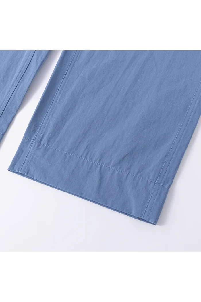 Брюки YMKASHIX Puff Office синий