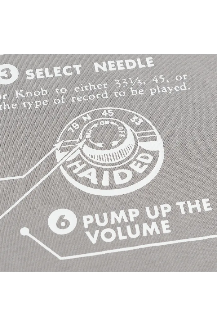 LOUD RLXD HW TEE steel.grey футболка