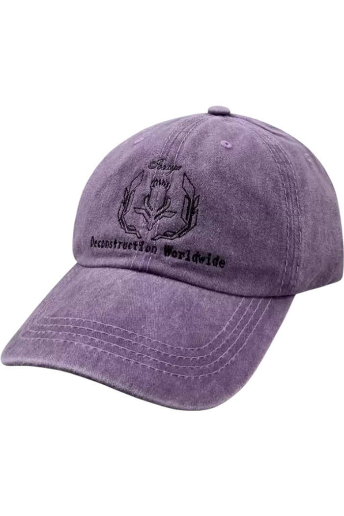 Кепка ISSAYA wash violet/фиолетовый