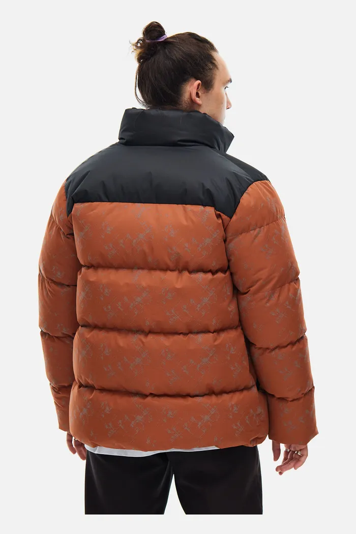 Куртка ANTEATER Downjacket-RF-Print-Terrakot