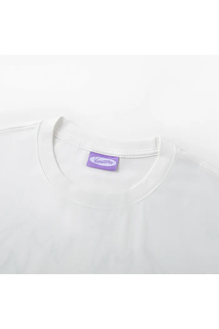 Футболка YMKASHIX 8-bit outline белый