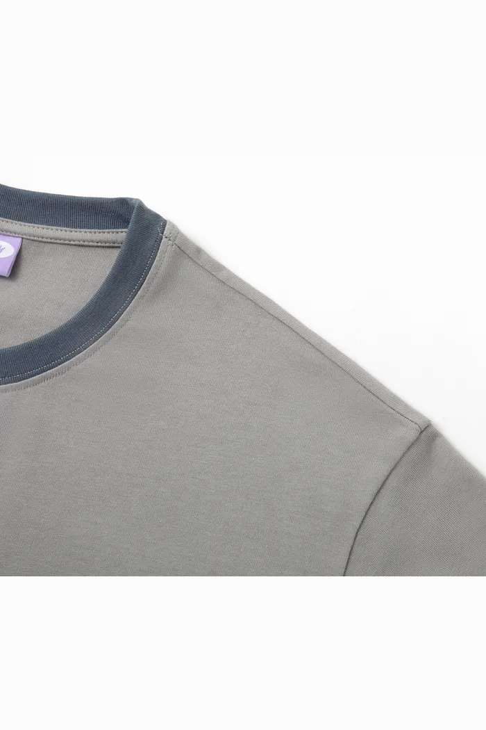 Футболка YMKASHIX Heart темно-серая унисекс