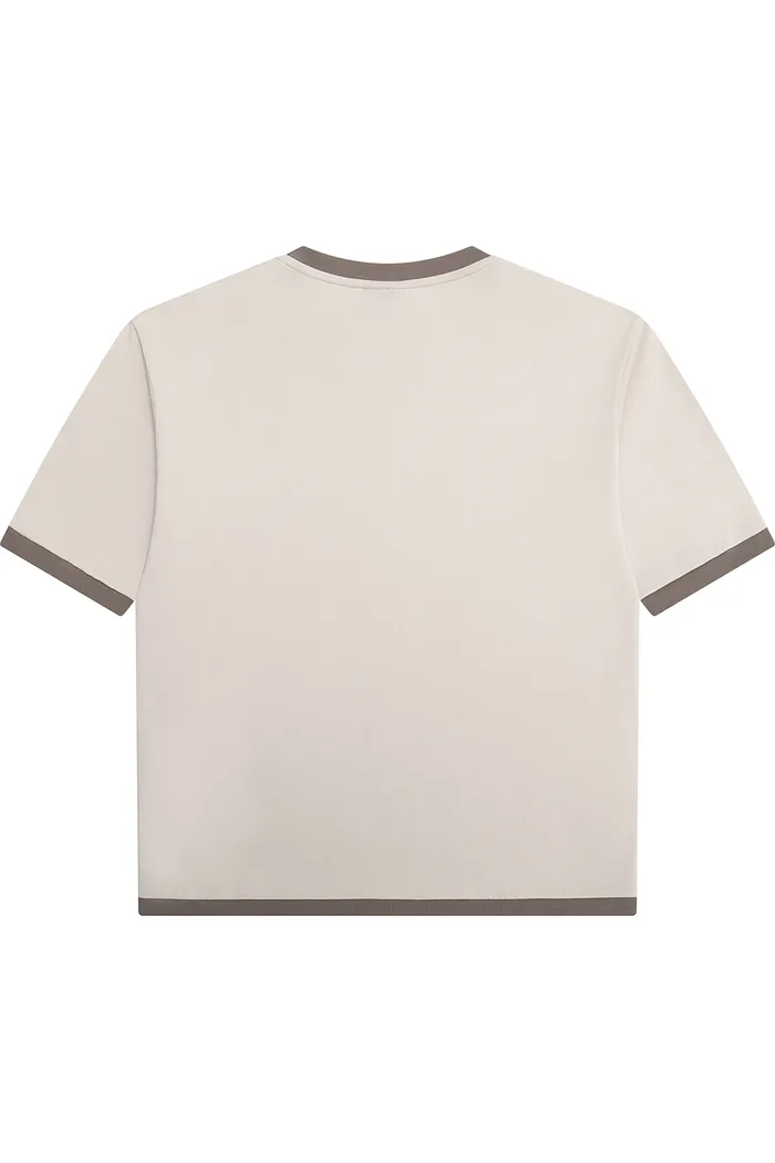 Футболка YMKASHIX Heart ванильная унисекс