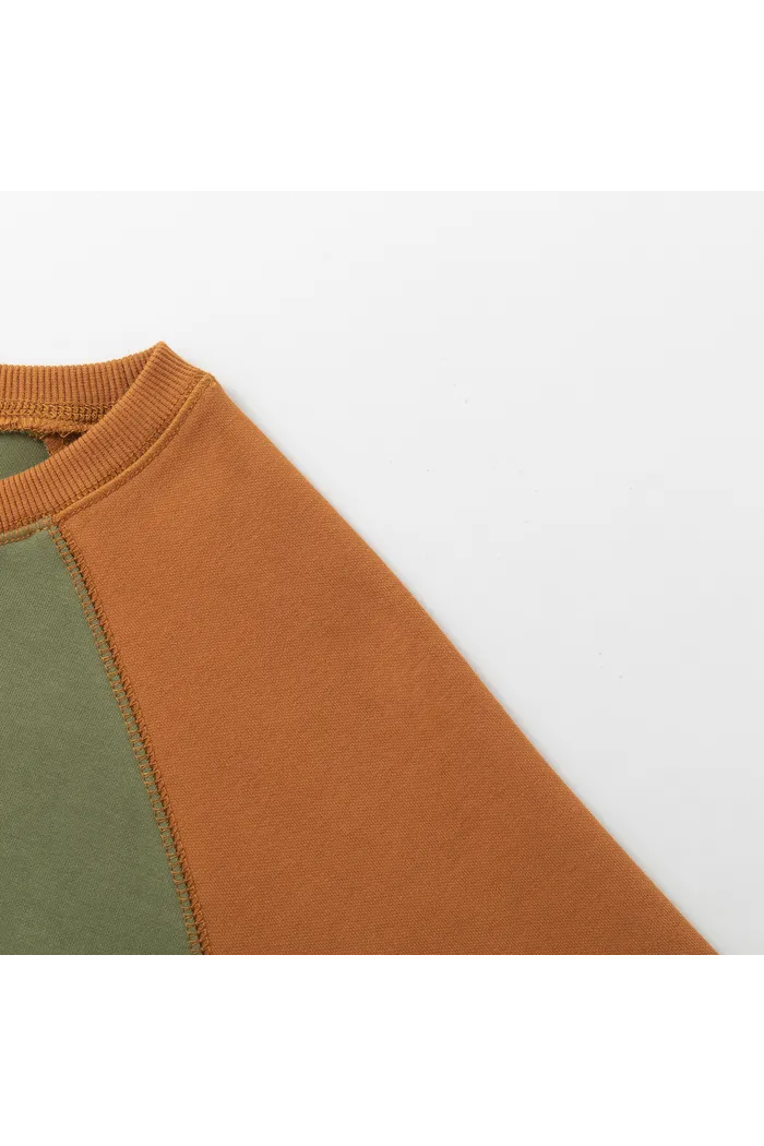 Футболка YMKASHIX New City хаки/коричневый унисекс