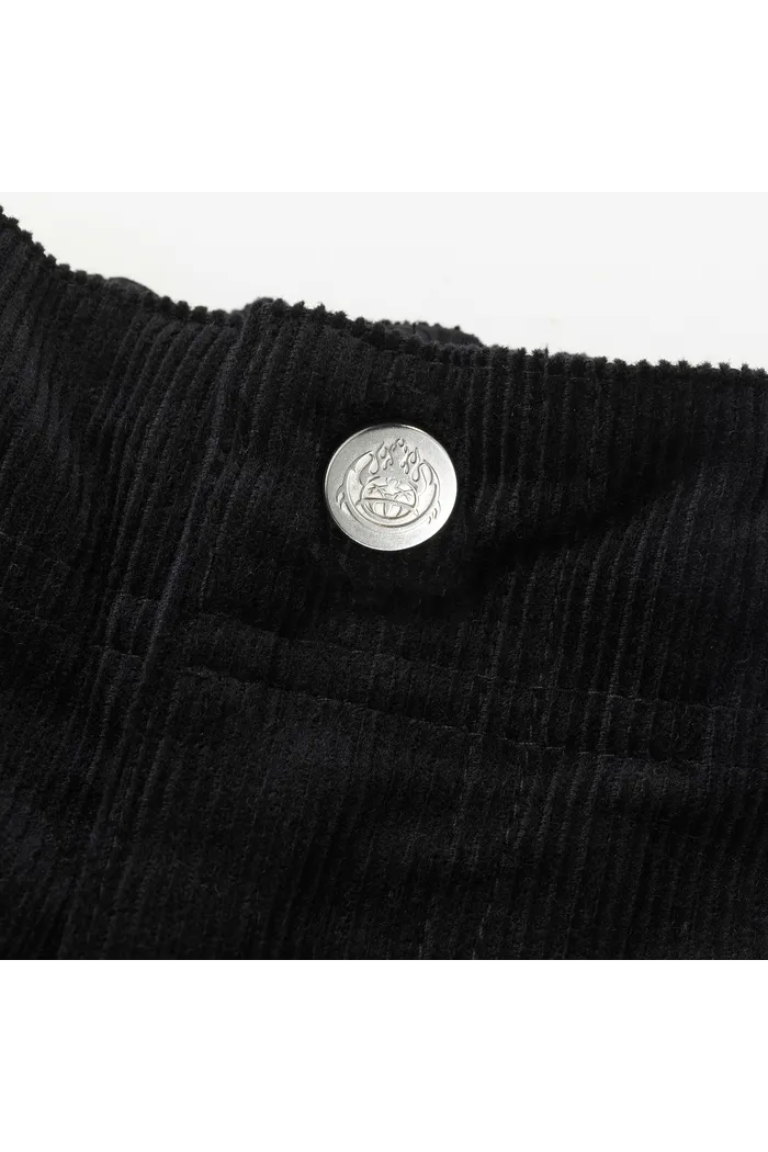 Брюки YMKASHIX velvet 7 черные унисекс