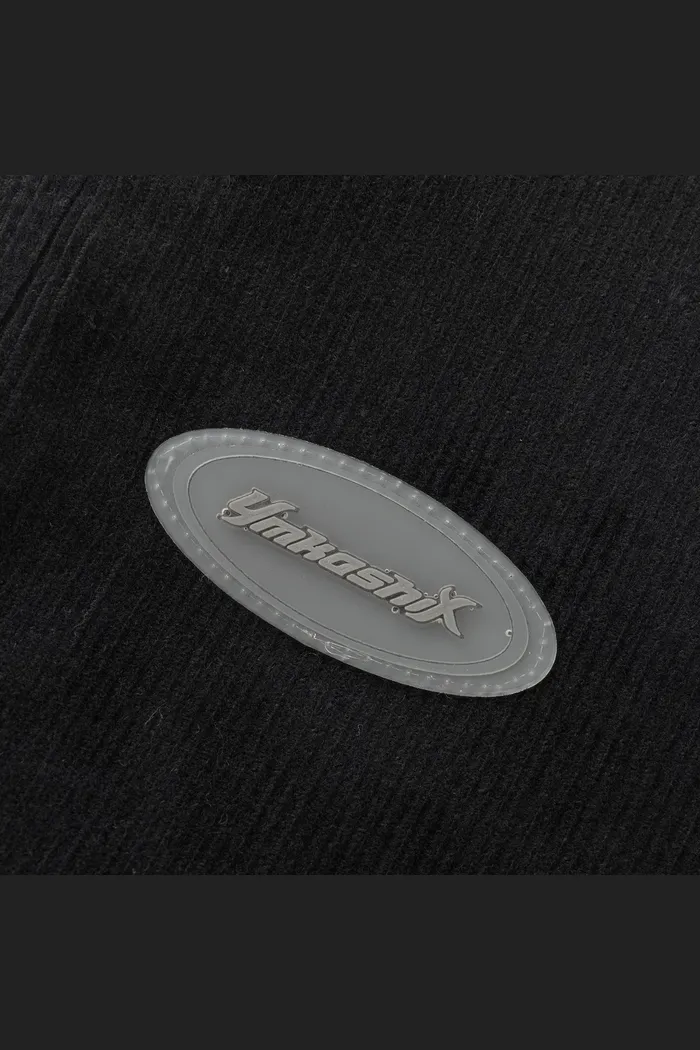 Брюки YMKASHIX velvet 7 черные унисекс