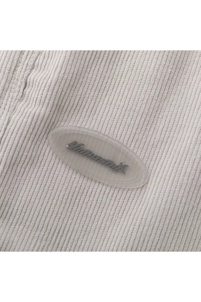 Брюки YMKASHIX velvet 7 серые унисекс