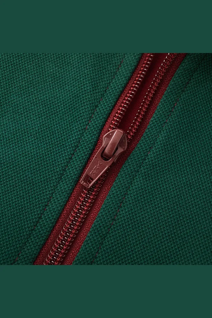 Свитшот YMKASHIX College star бордовый/зеленый унисекс