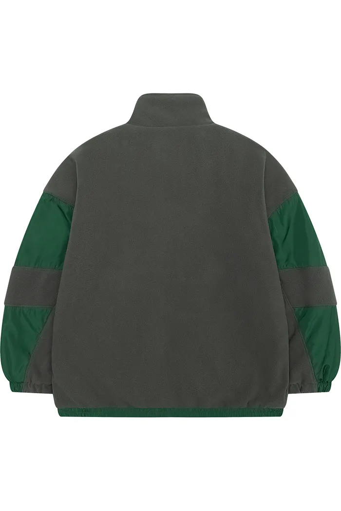 Куртка флисовая YMKASHIX Ranger серый/зеленый мужская