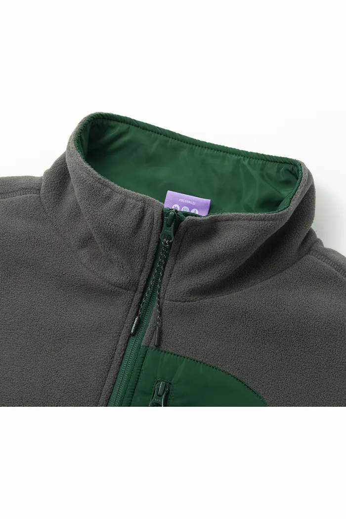 Куртка флисовая YMKASHIX Ranger серый/зеленый мужская