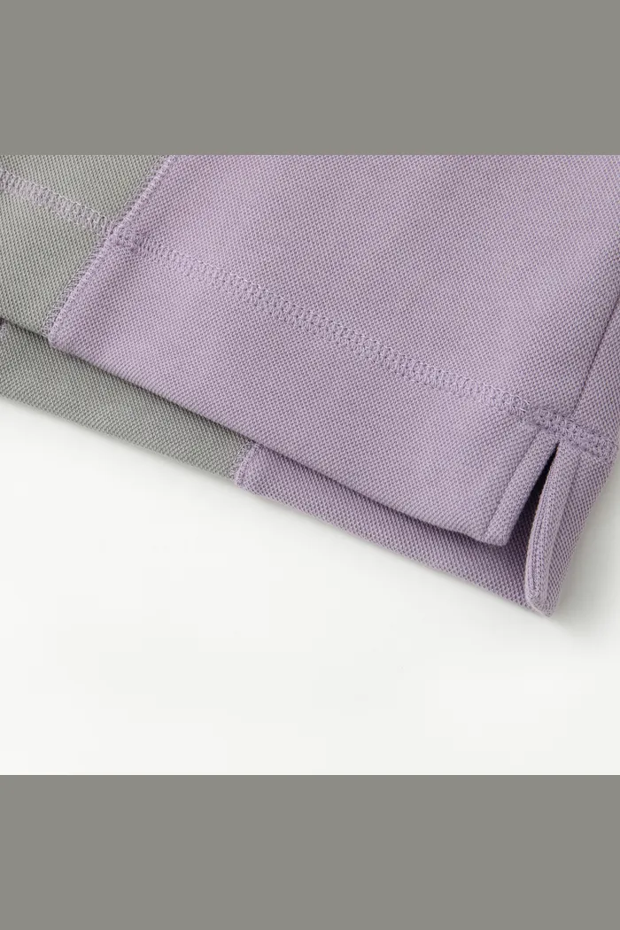 Свитшот YMKASHIX College star фиолетовый/серый унисекс