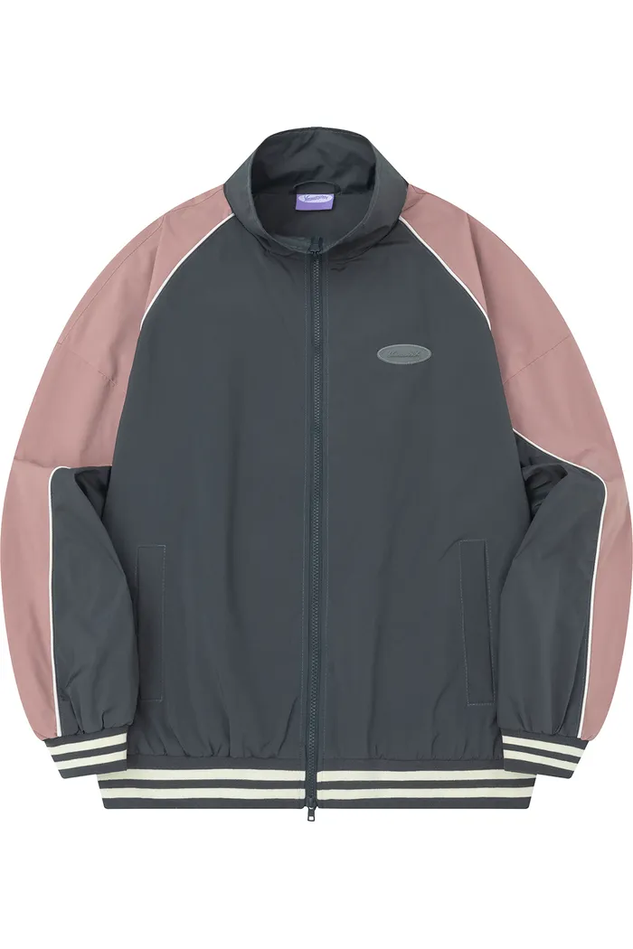 Олимпийка YMKASHIX College пурпурная/графитовая унисекс