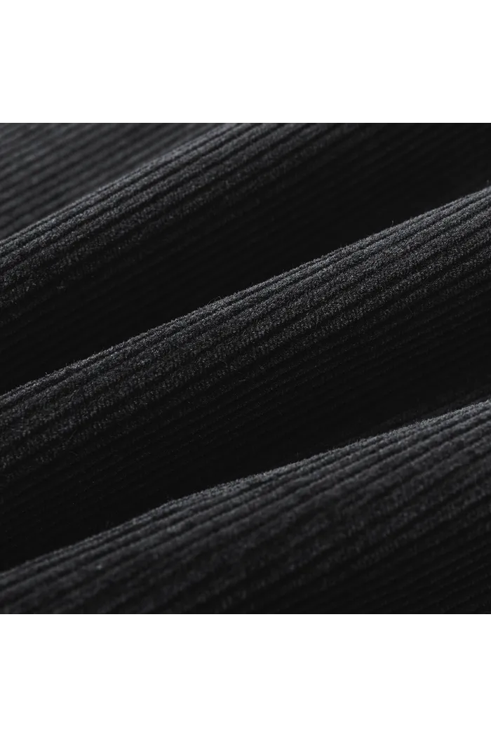 Брюки YMKASHIX velvet 9 черные унисекс