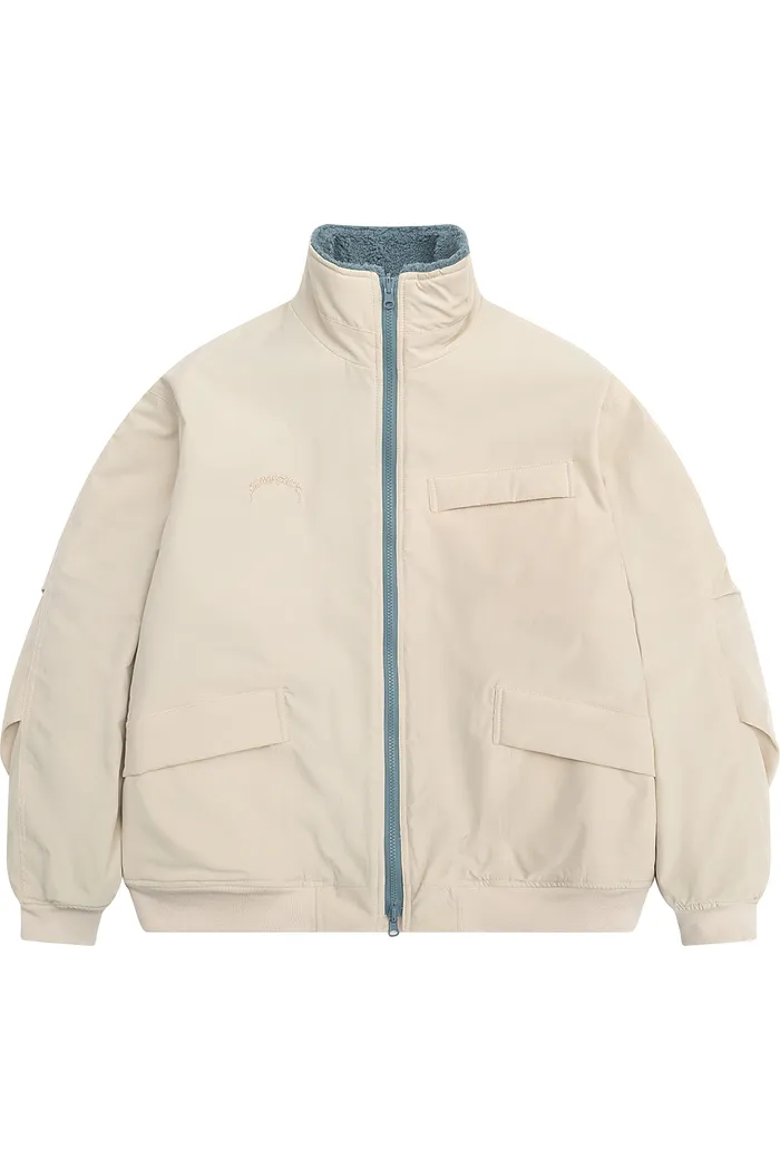 Куртка YMKASHIX Ride Puff бежевая унисекс