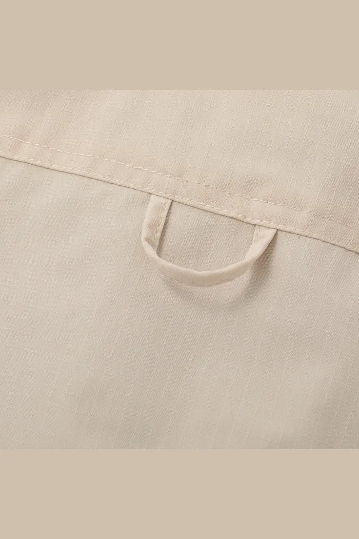 Куртка YMKASHIX Ride Puff бежевая унисекс