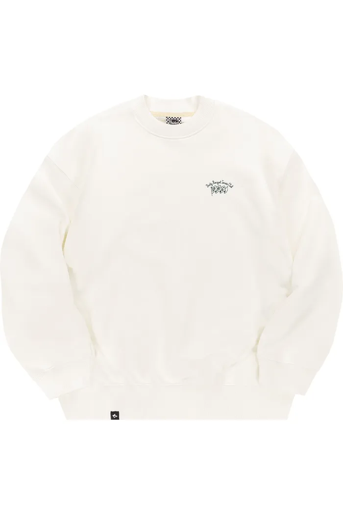 Свитшот DUSTY RACQUET RLXD HW SWT ecru белый унисекс