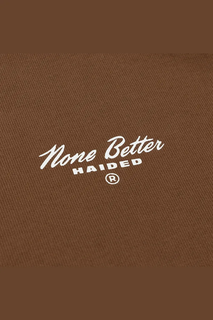 Свитшот NONE BETTER RLXD NAP SWT табачный унисекс