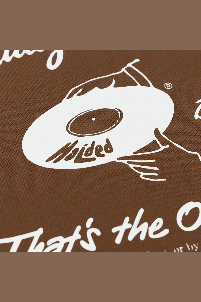 Свитшот NONE BETTER RLXD NAP SWT табачный унисекс