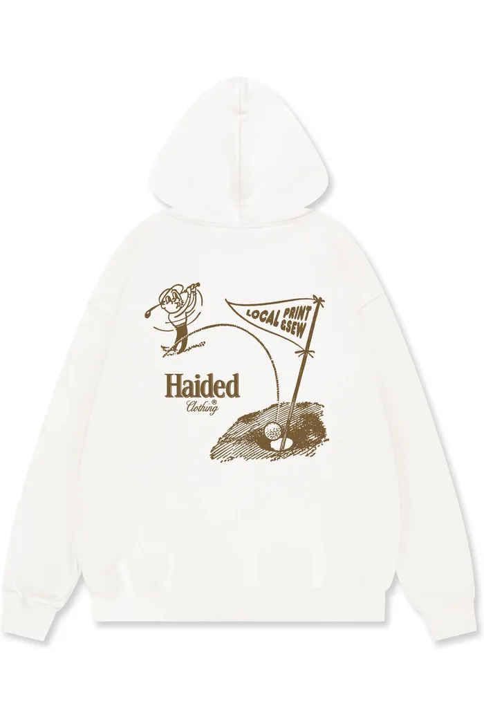 Худи GOLF RLXD HW HOD ecru белое унисекс