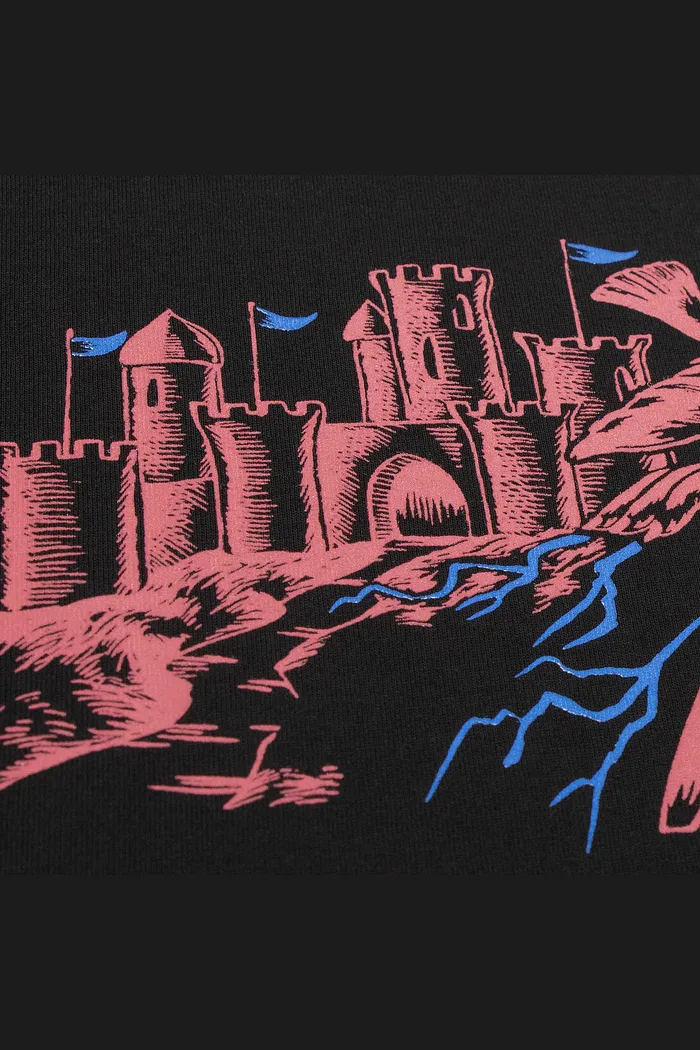 Футболка WARLOCK RLXD HW TEE чёрная унисекс