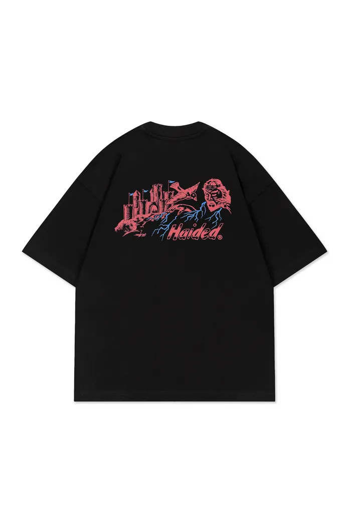 Футболка WARLOCK RLXD HW TEE чёрная унисекс