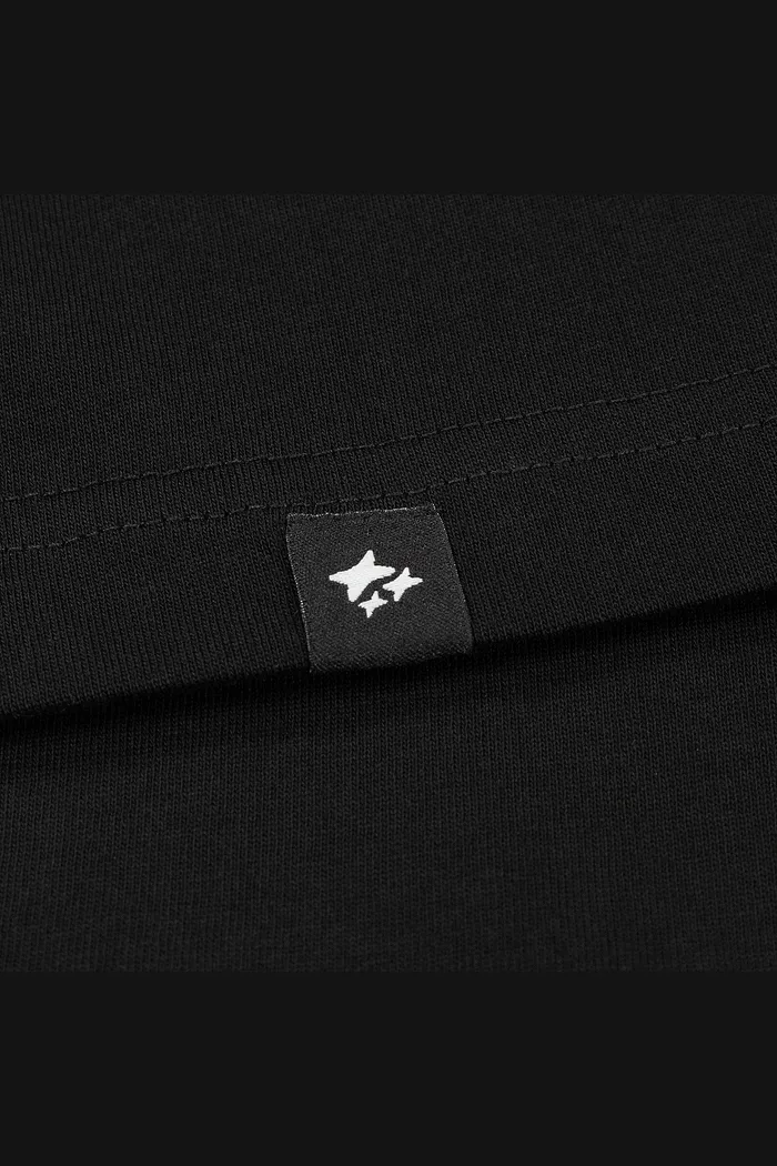 Футболка DAMAGE RLXD HW TEE чёрная унисекс