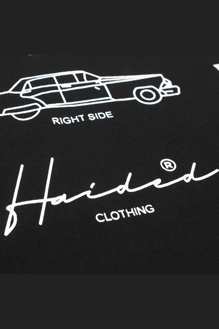 Футболка DAMAGE RLXD HW TEE чёрная унисекс