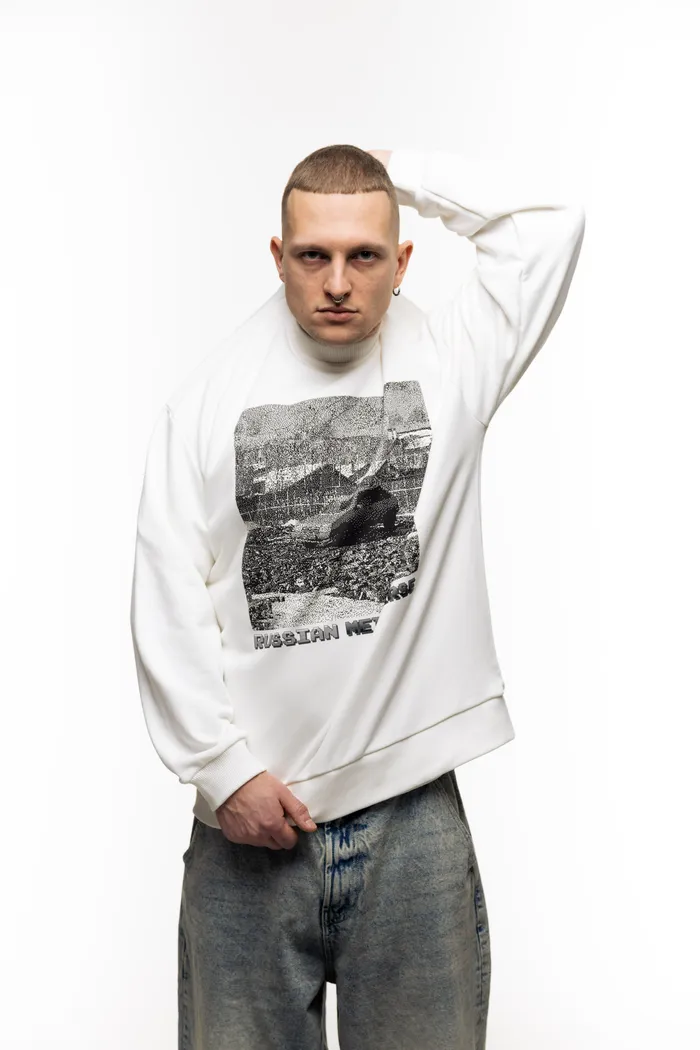 Свитшот С7МЬ Metaverse 2 cream